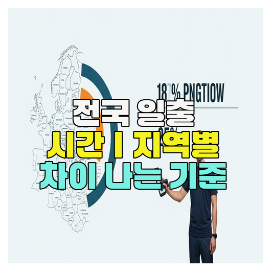  전국 일출 시간｜지역별 차이 나는 기준