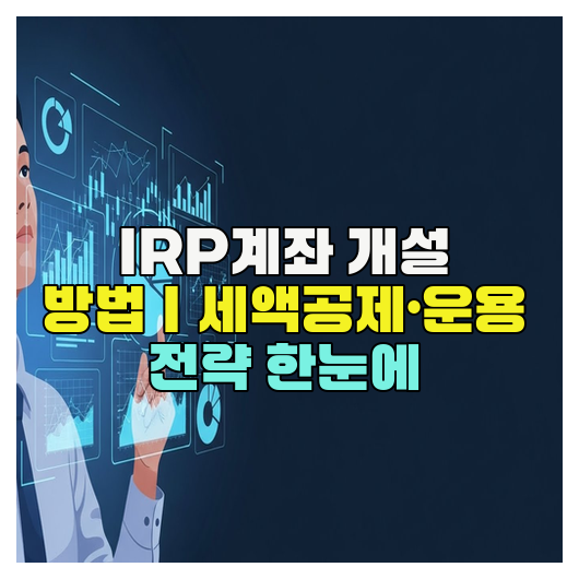  IRP계좌 개설 방법｜세액공제·운용 전략 한눈에