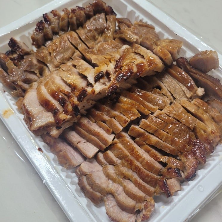  길동시장맛집: [구이구구 바베큐] '목삼겹 바베큐' 땡겨요에서 상생페이로 산 후기/ 맛있어요!!!