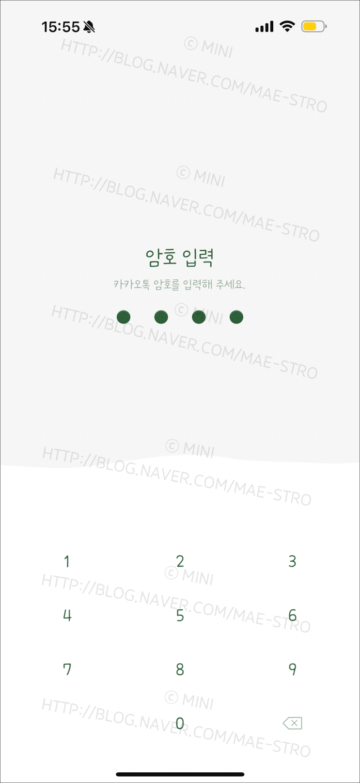  아이폰 카카오톡 테마 | ft님 winter x-mas (4 ver.)