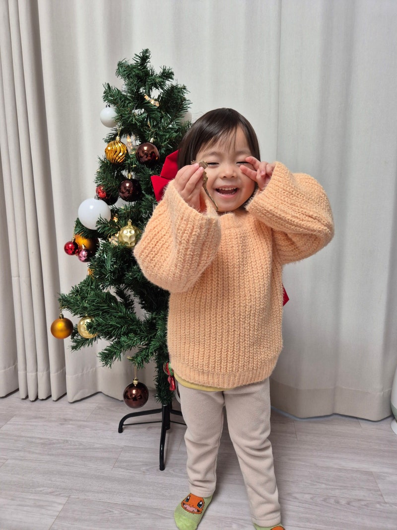 코코노코 네덜란드 아동복 겨울 키즈니트 후기, 따듯하고 부드러운 여아니트