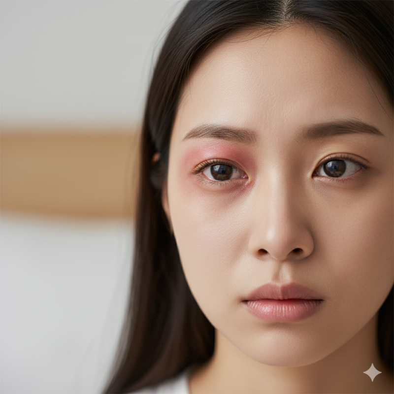 아침에 눈이 부었다면? 눈다래끼 원인부터 집에서 하는 온찜질 관리법까지