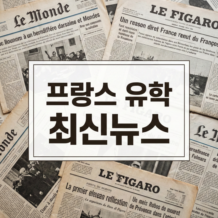  프랑스 유학 혜택 폐지? 2026 뉴스 및 현지 언론(Le Monde) 내용 총정리