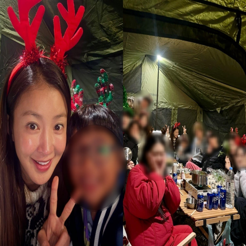 이시영, 캠핑장 민폐 논란 “저희만 있는 줄 알았다” 자필사과