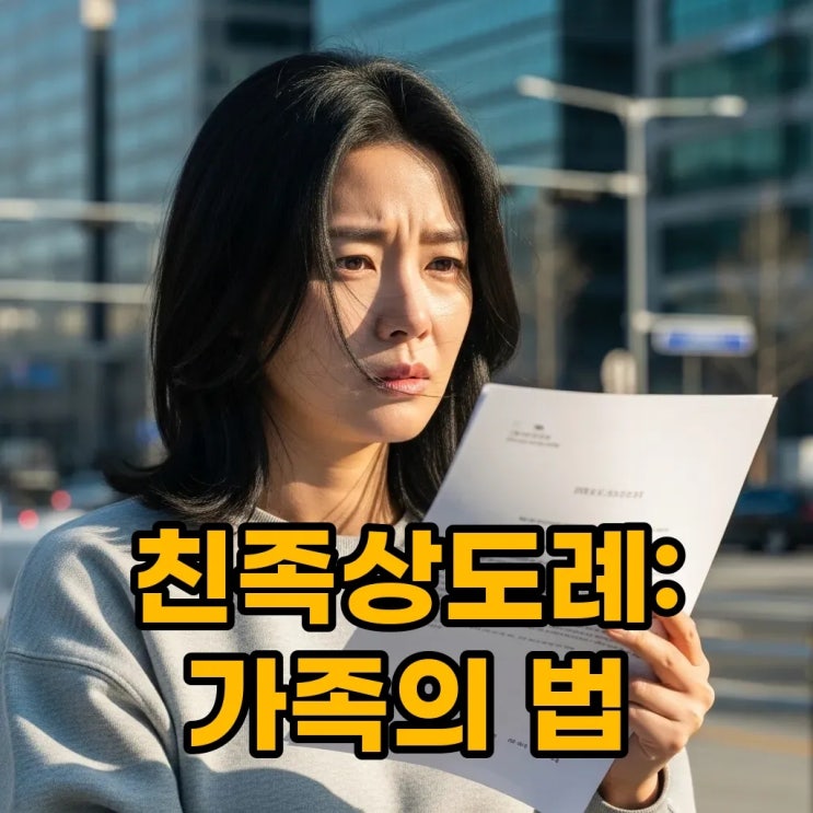  가족 간 재산 범죄, 친족상도례 정말 이대로 괜찮을까? 폐지와 개정 논의