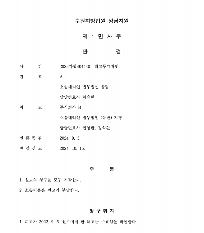  근로자의 SNS 활동과 징계의 정당성 - 주요 판례 분석 및 시사점 -
