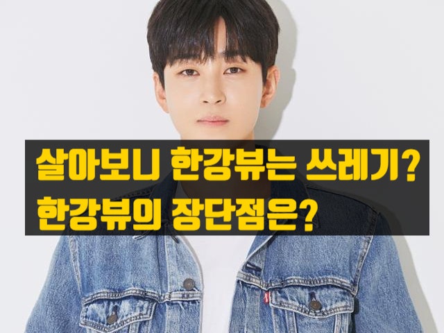  한강뷰는 쓰레기? 딘딘의 한마디가 건드린 한강뷰 신화
