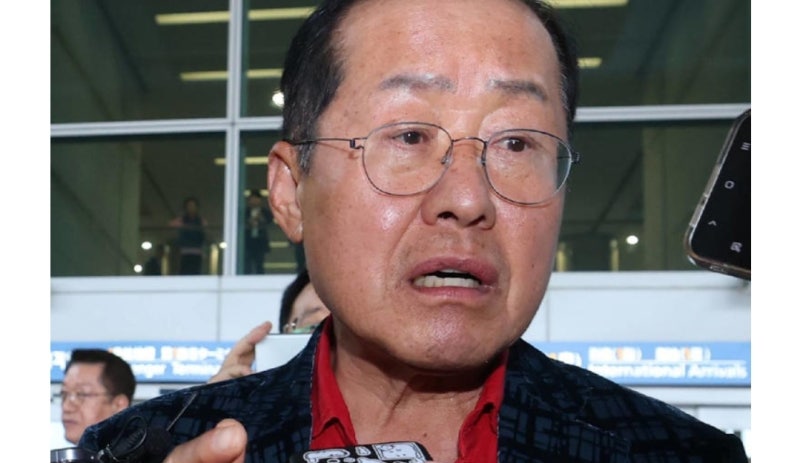 홍준표, 완전히 등 돌렸다…급속 확산