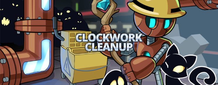  무료 인디 게임 Clockwork Cleanup