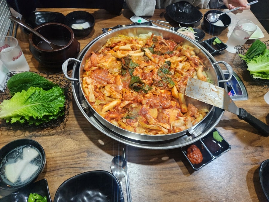 불타는오리닭 사진 1