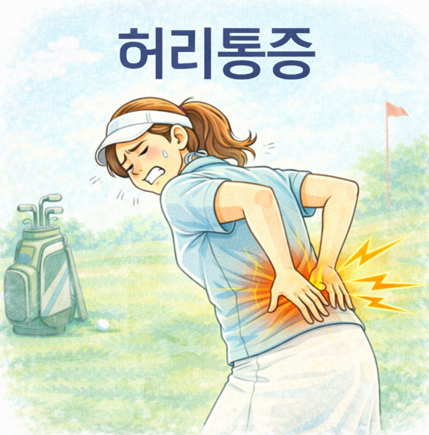  허리 통증, 가만히 있어도 불편한 이유