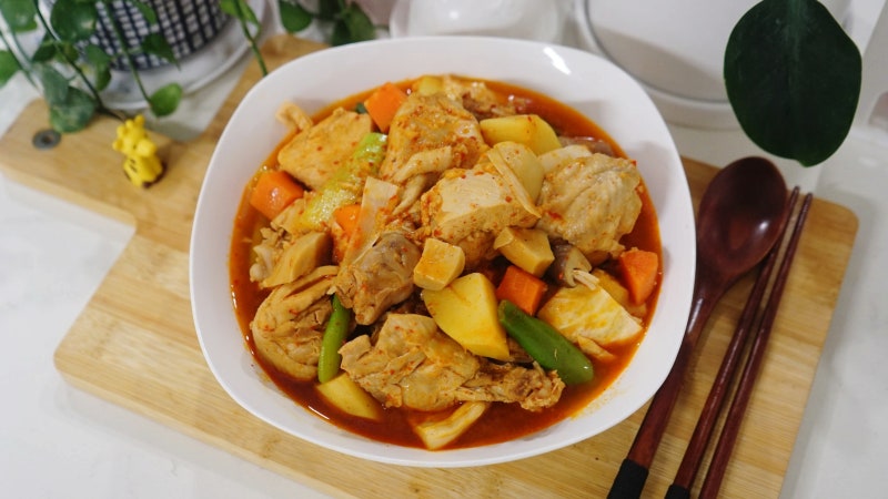 겨울 보양식으로 딱! 닭볶음탕 황금레시피 닭매운탕 닭도리탕 만들기