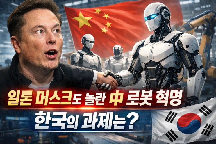  일론 머스크도 놀란 中 로봇 혁명, 한국의 과제는?