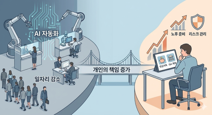  AI는 편해졌는데, 왜 사람은 줄어들고 있을까