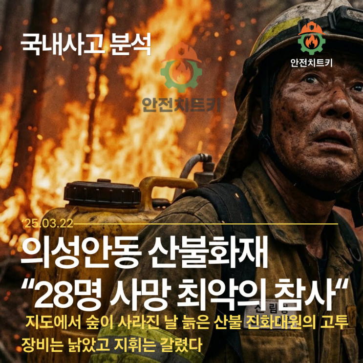  [산불분석] 지도에서 숲이 사라진 날 : 의성안동 산불화재 (Mega-fire) 심층 분석