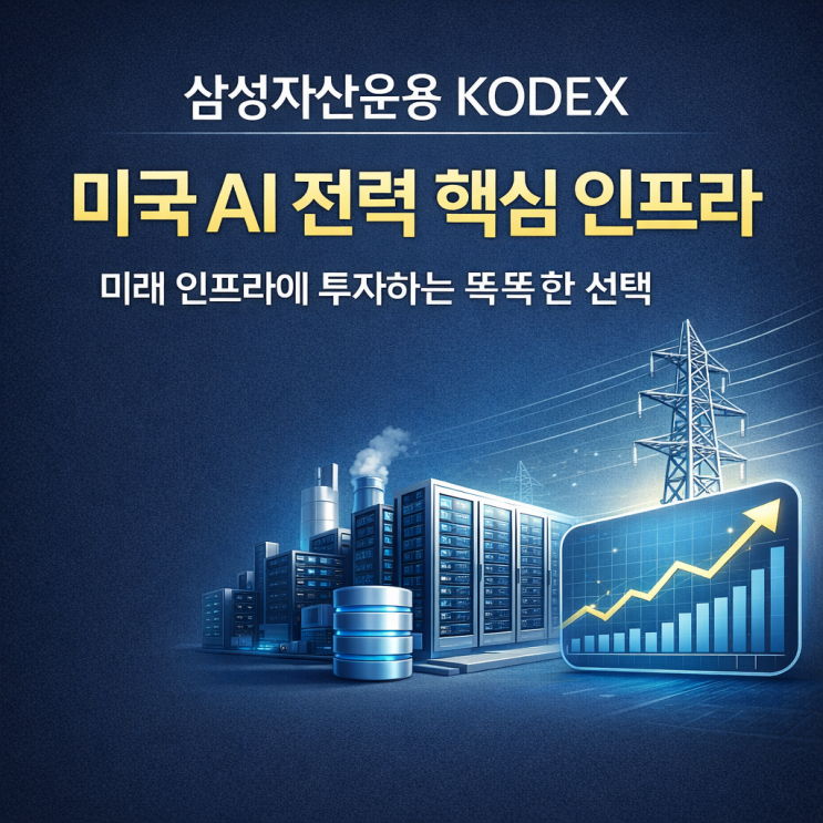  KODEX 미국AI전력핵심인프라  미래 인프라에 투자하는 똑똑한 선택