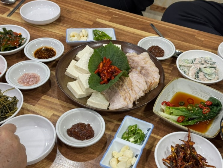  울산 온양 맛집 맛있는두부찌개와 보쌈맛집, 장원손두부