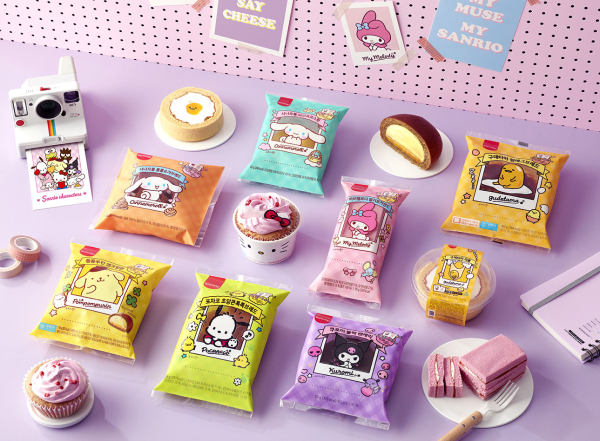  산리오 캐릭터즈 빵, 귀여운 캐릭터와 102종 띠부씰의 만남