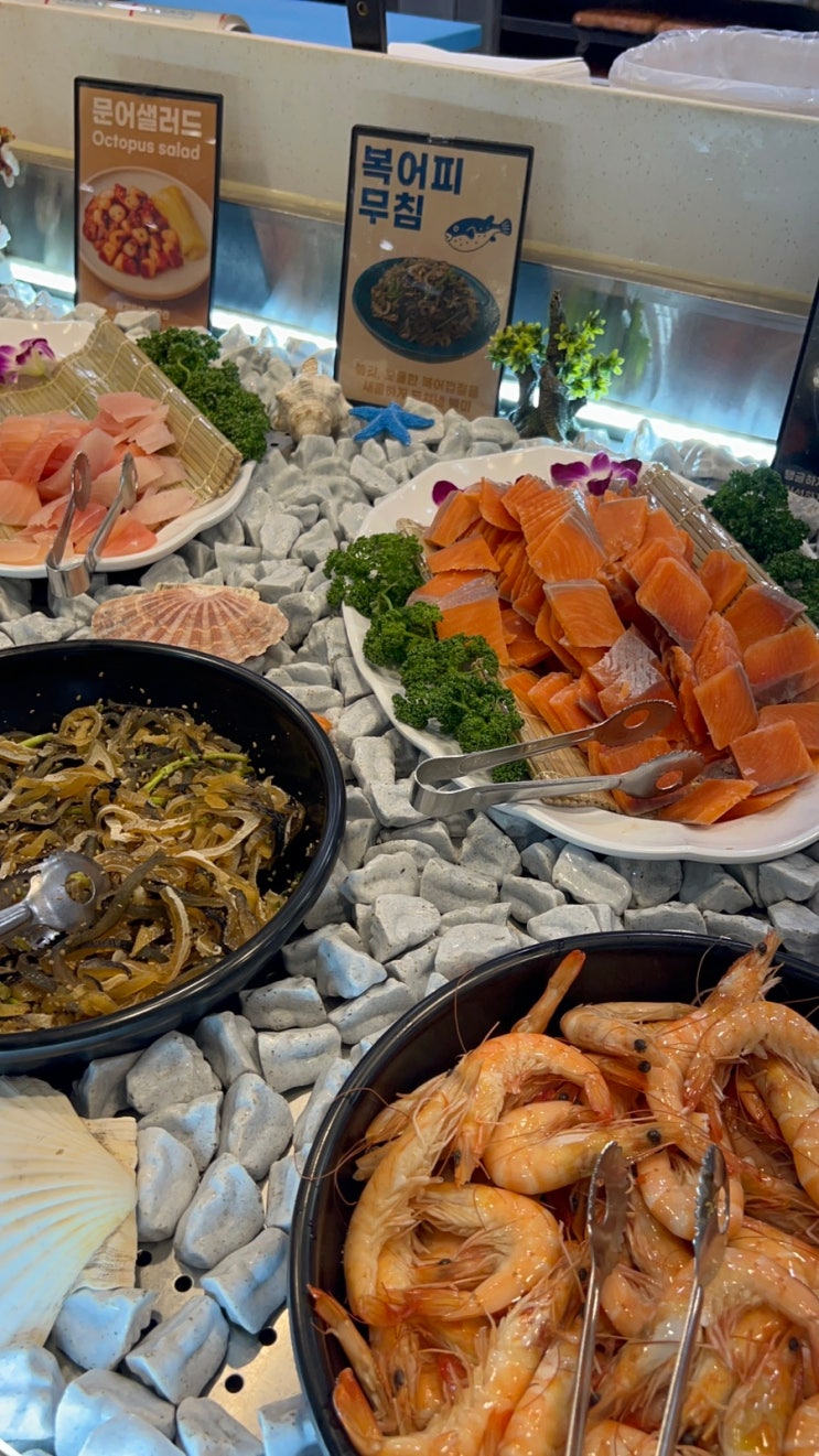  부천 상동 초밥 뷔페 다이닝원 런치메뉴 전부 다 먹고 왔어요!