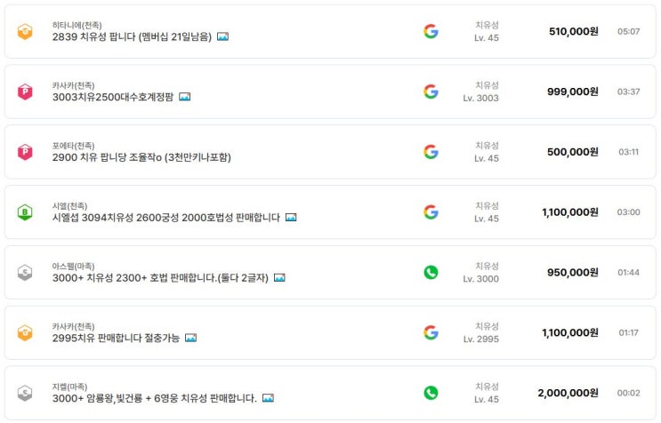  아이온2 치유성 계정 시세 및 2026년 게임 시장 트렌드 분석