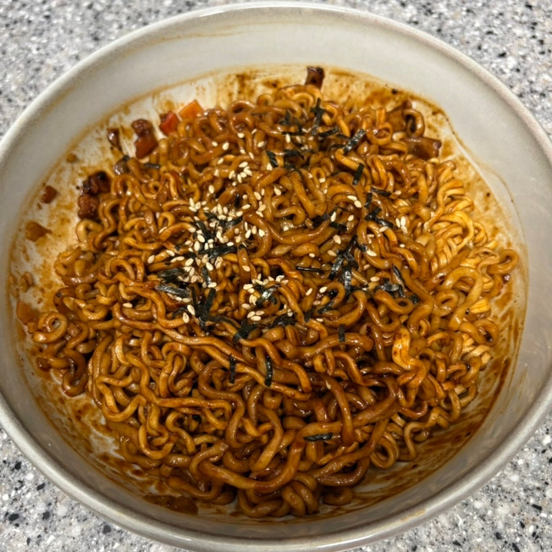 불닭게티 컵라면 짜파게티 불닭볶음면 조합 추천 레시피 야식 메뉴