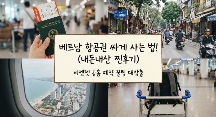  [정보 공유] 말 많은 비엣젯항공 호구 안 잡히고 제일 싸게 예약하는 방법 (좌석지정/수화물 꿀팁)