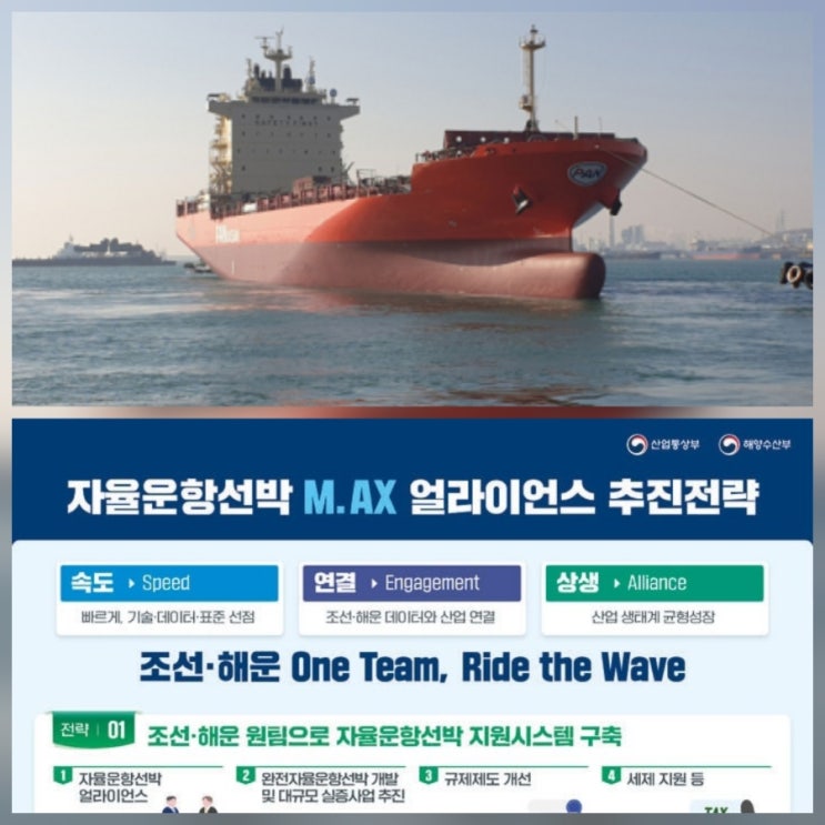 자율운항선박 M.AX 얼라이언스 관련주 기업 전망