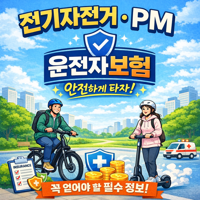전기자전거·PM 운전자보험