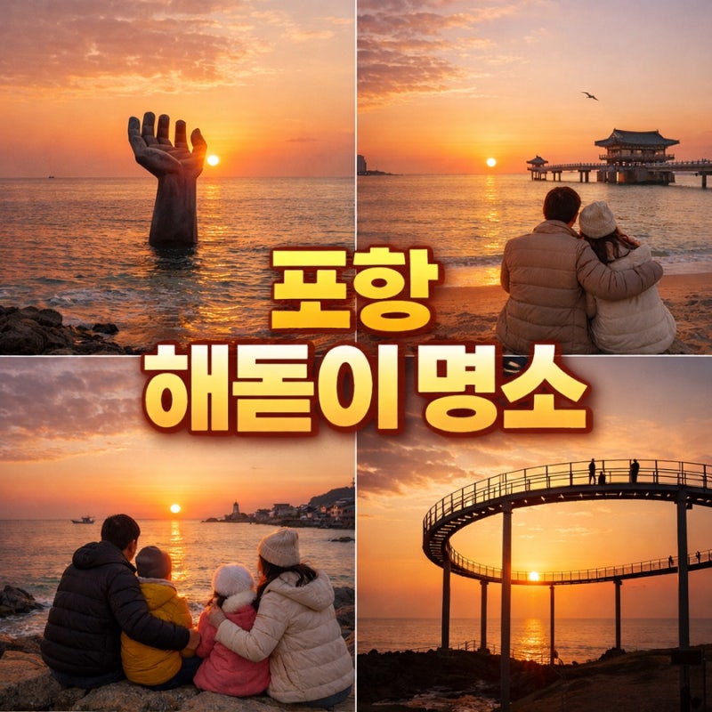 포항가볼만한곳 포항 해돋이 추천명소 BEST