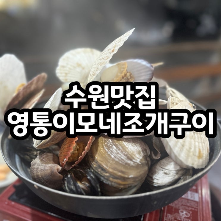  [수원영통맛집] 영통이모네조개구이 n번째 방문 후기 (내돈내산/가격/양/장단점)