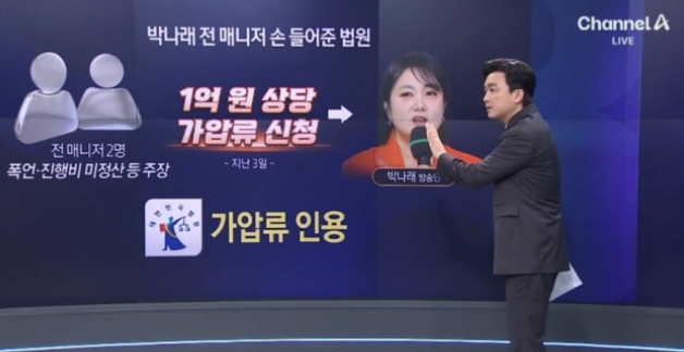  ️ 박나래, 전 매니저 1억 원 가압류 인용 결정! 법적 공방의 서막 올랐나