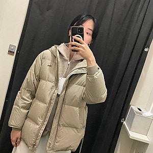 라코스테 여성 패딩 벨티드 다운 후기