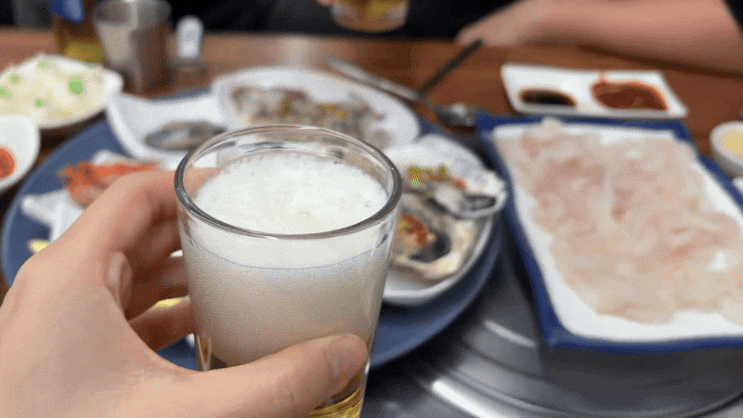  강화도 초지대교 맛집 황산도어판장 승리호에서 한잔하기