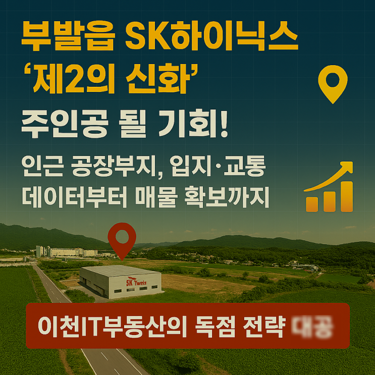   이천 부발읍 SK하이닉스, 그 옆에 '숨겨진 황금 공장부지'의 비밀!  입지·교통 완벽 분석부터 중개까지, 이천IT부동산이 낱낱이 파헤친다!
