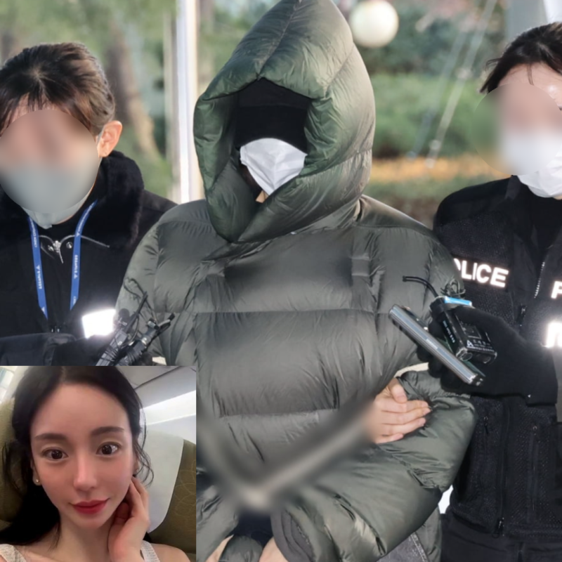 황하나 캄보디아 출산, 남편 아이와 입국ㅣ구속 패션 패딩 화제(ft. 박유천)