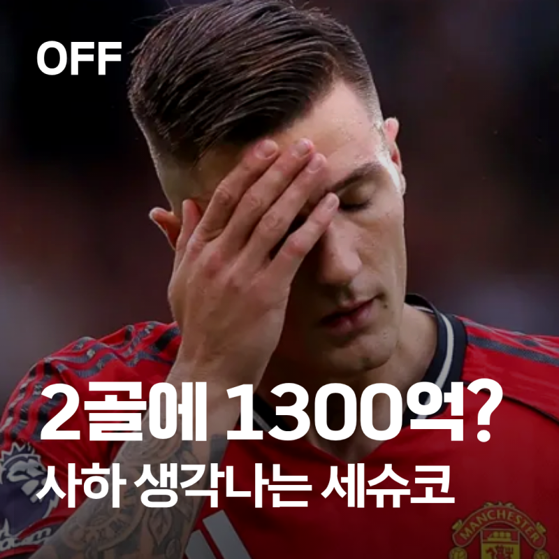 단 2골인데 '1,300억' 가치? 맨유 세슈코의 '소름 돋는' 무형의 공헌도와 사하의 향기
