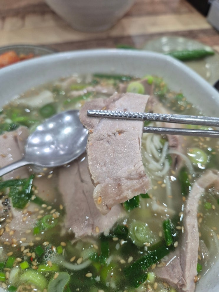  제주공항 근처 아침식사 고기국수 재방문 맛집 올래국수