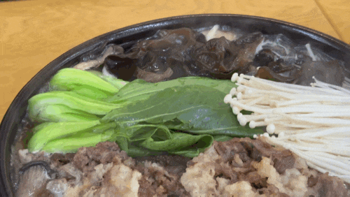  조종면맛집 농부의뜰, 속 편안한 소고기 버섯전골과 감자전 솔직후기