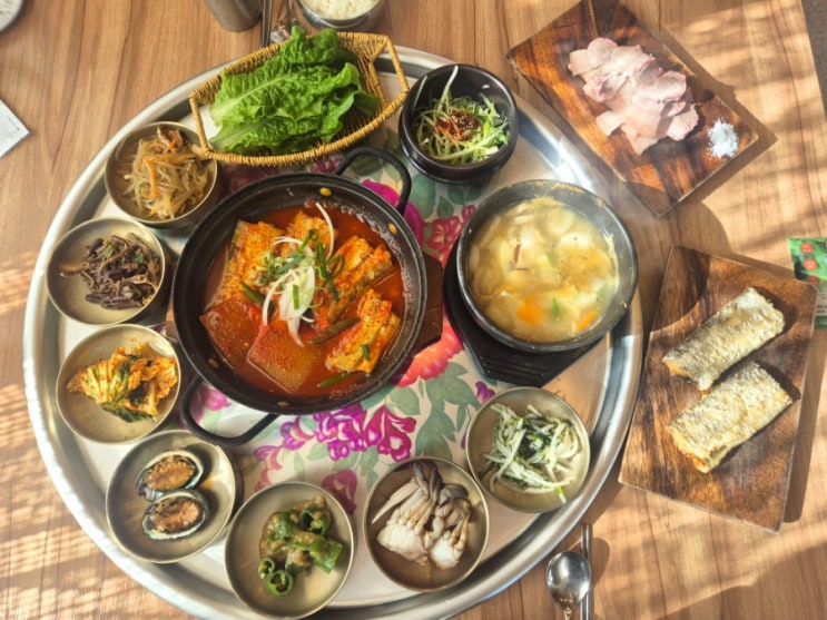  제주 구좌읍 맛집 갈치조림 한정식 혼밥 메뉴 있는 종달수다뜰