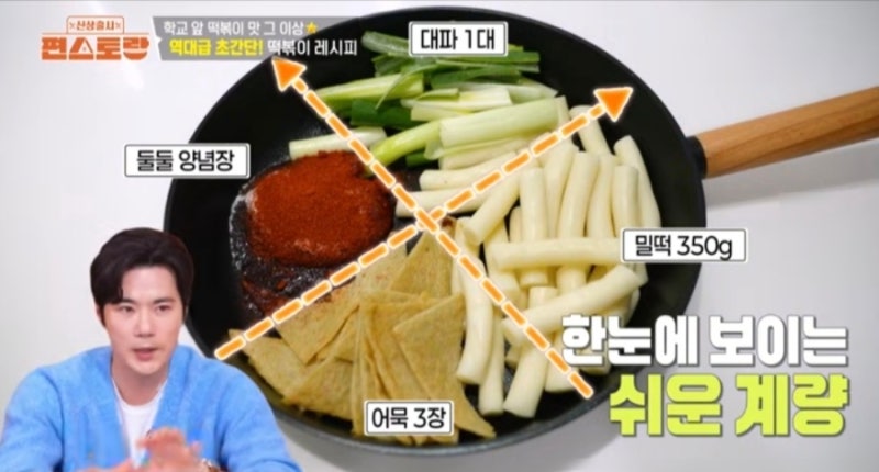 편스토랑 김강우 떡볶이