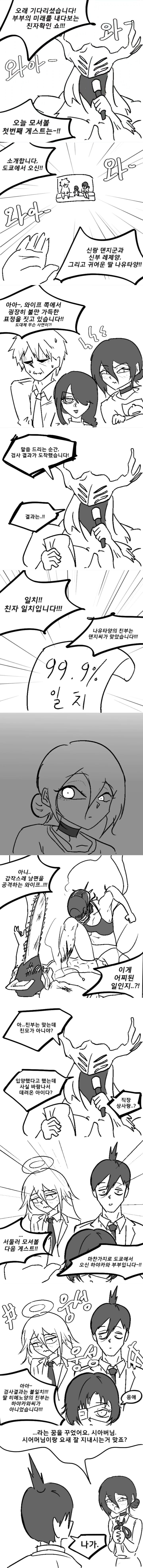  체인소맨 외전 - 친자확인 대소동.manhwa