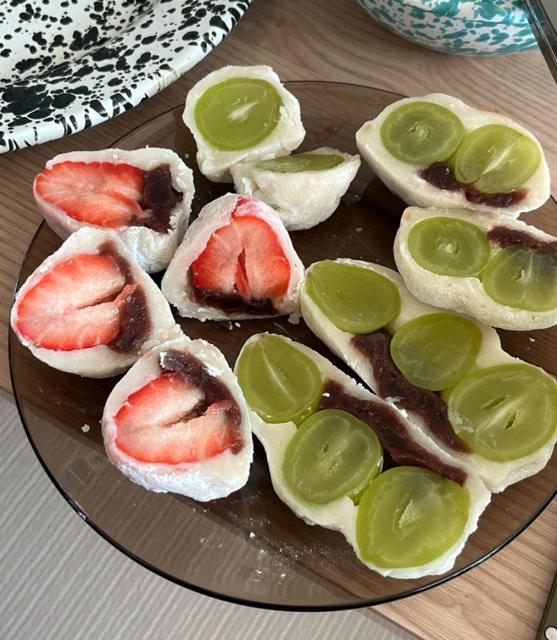 두쫀쿠말고 과일모찌 만들기