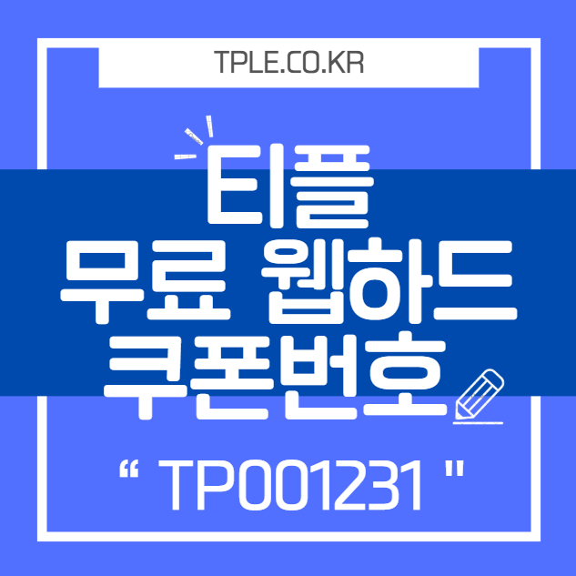  노제휴 웹하드 추천 티플(tple), 안전하게 이용하는 방법
