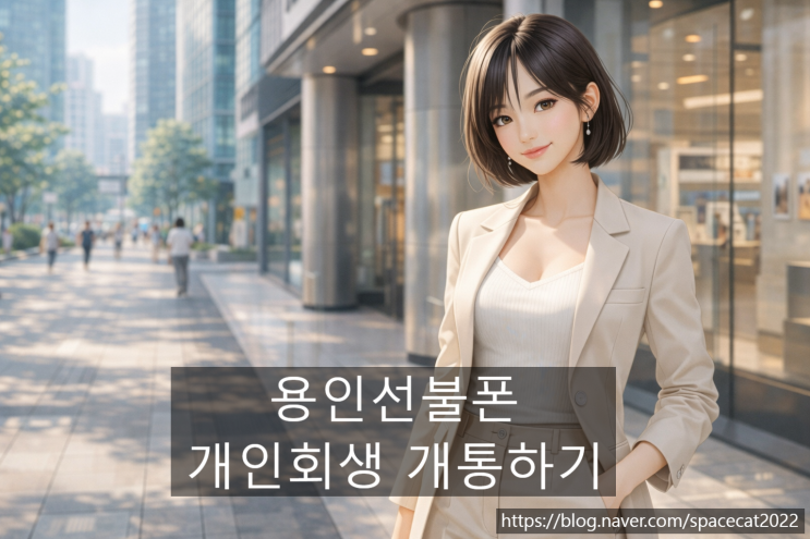  용인선불폰 유심 개인회생 상태라도 개통하기