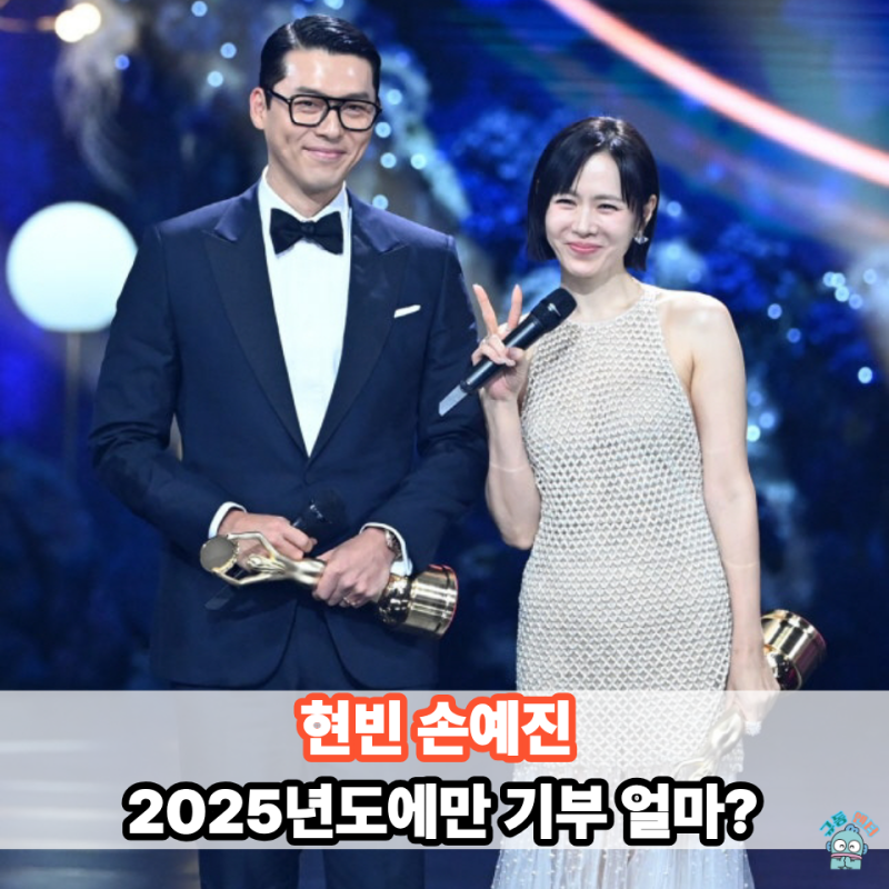 현빈 손예진 부부 또 2억원 기부... 올해만 이 정도라는데?