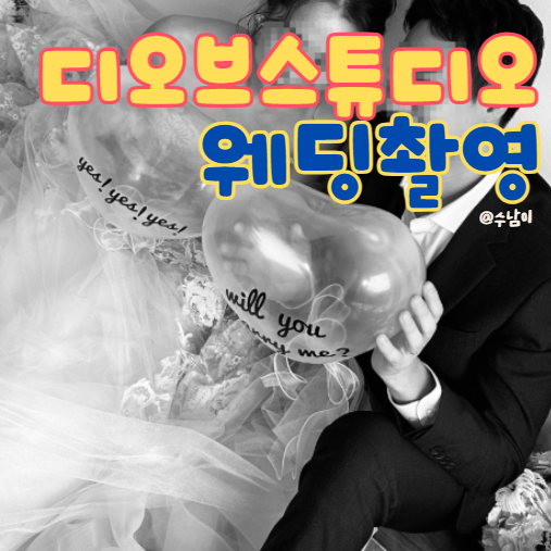  웨딩촬영 찐 내돈내산! 디오브스튜디오 헤메, 디렉팅, 분위기, 텐션까지
