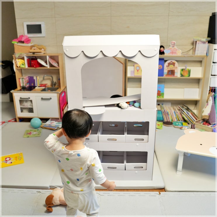  [육아꿀템] 키즈바래 종이 가판대, 똥손 아빠도 15분 만에 뚝딱! 실패 없는 조립&활용 완벽 가이드