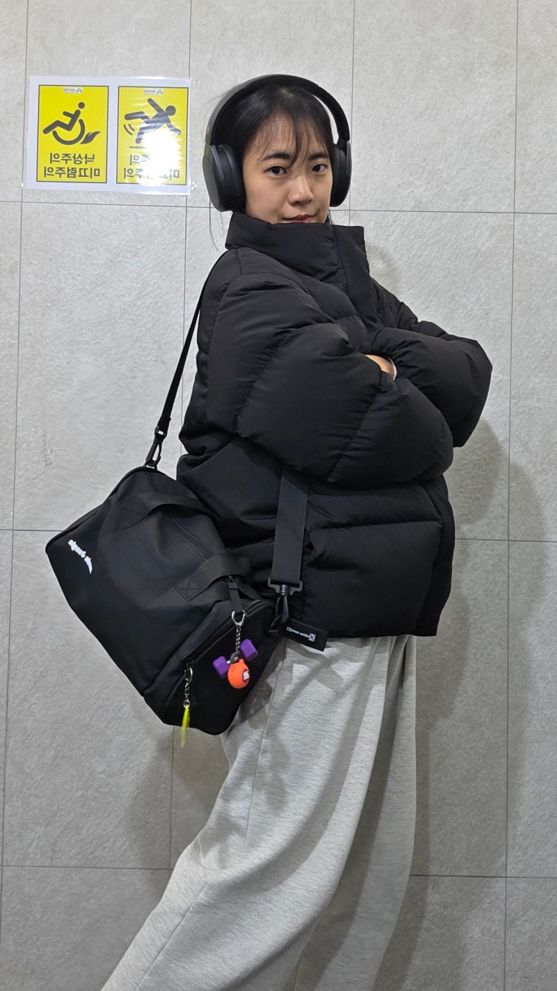 여자 직장인 헬스가방 추천 출근룩에도 예쁜 머슬정글 운동가방 더플백