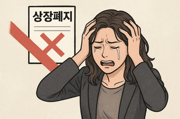  26년1월 상장폐지 고위험군 한계기업 좀비기업 LIST