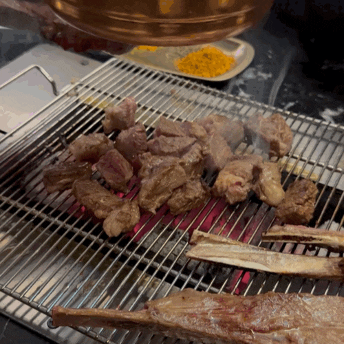  신당양꼬치 맛집 양복점, 잡내없는 48시간 저온숙성 양갈비와 환상의 양뚜밥 마무리